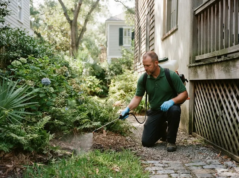Outdoor Flea and Tick Yard Barrier Defense in Charleston, SC